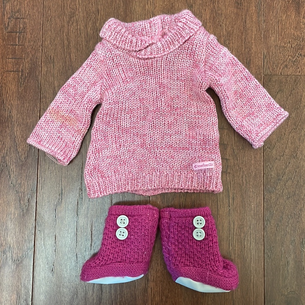 American Girl Cozy Sweater Outfit